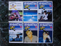 Fanzines Hiawatha (six numbers).