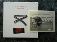 2009 Tubular Bells Super Deluxe Edition 270353-9 England (Signed by Mike Oldfield - Certificate number 186).