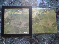 2010 Hergest Ridge VINYL + FRAMED COVER ARTWORK England (Signed by Mike Oldfield - Certificate number 96 of 250).
