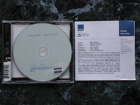 1998 Man in the Rain WEA194CD PROMO + SHEET Germany.