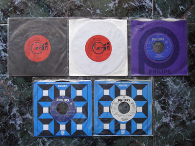 SALLYANGIE VINYL SINGLES