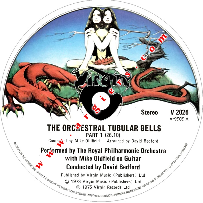 Mike Oldfield - Tubular Bells, 1986 Virgin 25VB-1066 Japan LP Mike Oldfield - Tubular Bells, 1986 Virgin 25VB-1066 Japan LP