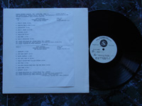 1984 The Killling Fields 90591-1 TESTPRESSING + SHEET.