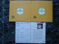 1979 BBC TRANSCRIPTION SERVICES CN3393/S PROMO + INSERTS.