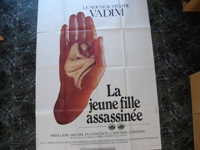 Poster La Jeune Fille AssassinÃ©e.