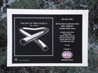 Promo AD The Best of Tubular Bells.