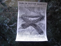 Poster Dublin Guitar Quartet Tubular Bells Whelans 5 July 2019.