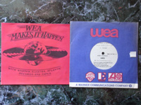 1983 Crises / In High Places / Moonlight Shadow WEA132PRO ACETATE.