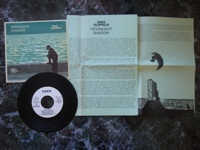 1983 Moonlight Shadow / Rite of Man B-105390 PROMO (125 ptas) + INFO SHEET.