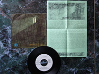 1983 Shadow on the Wall / Taurus 3 B-105606 PROMO + INFO SHEET.