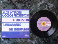 1974 (Jean Zola et son Orchestra: Jeuxs Interdits) / (Enoch Light: Charleston) / Tubular Bells / (The Down Beats: The Entertainer) CD3691 PROMO.