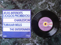 1974 (Jean Zola et son Orchestra: Jeuxs Interdits) / (Enoch Light: Charleston) / Tubular Bells / (The Down Beats: The Entertainer) CD3691.