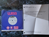 1984 To France / Crystal Gazing / Poison Arrows / The Lake ACETATE + INFO SHEET.