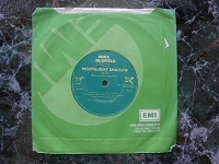 1983 Moonlight Shadow / Rite of Man VS586 (both labels dark green).