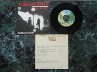 1974 Der Exorzist: Tubular Bells / (The Mystic Sounds: Fantasia for Strings) WB16466 + INFO SHEET.