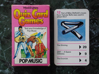 Pop Music Cards.