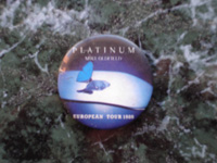 Mike Oldfield Platinum badge.