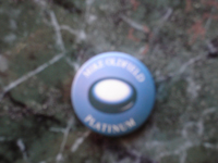 Mike Oldfield Platinum badge (different).