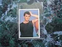 Mike Oldfield Card (punching ball).