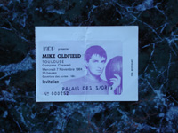 Ticket Discovery Tour (Toulouse 7-11-1984).