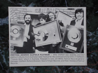 Mike Oldfield Photo (australian awards).