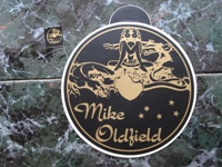Mike Oldfield Virgin Sticker.
