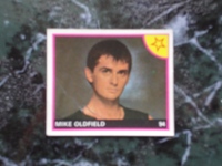 Mike Oldfield Portuguese Sticker.