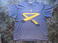T-shirt Tubular Bells II Tour 1993 (blue).