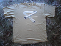 T-shirt Then and Now Tour 1999 (tubular bells logo).