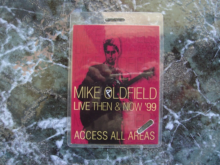 Then and Now backstage access.