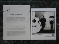 Promo Press Kit The Songs of Distant Earth.