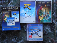 3DVD COLLECTION: DVD Tubular Bells II & III Live, DVD The Art in Heaven Concert & DVD-A Tubular Bells 2003.