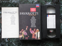 VHS Pavarotti & Friends.
