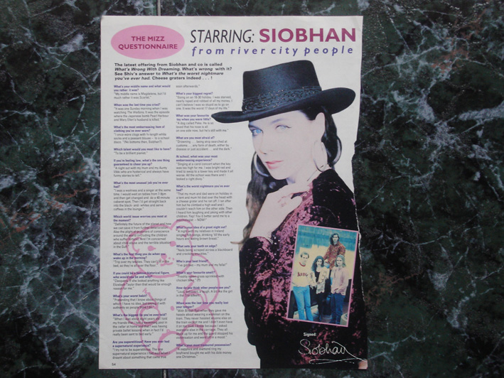 Siobhan Maher questionnaire article.
