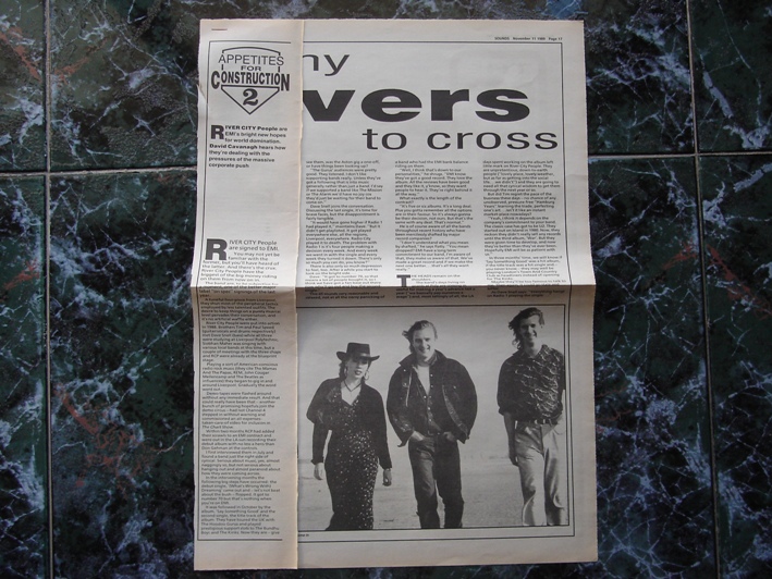 Many rivers to cross Sounds article.